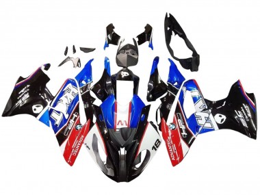 Shop 2015-2016 BMW S1000RR Motorcycle Fairing - Blue Red Glossy Black Canada
