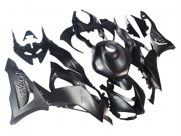 2023-2026 Kawasaki ZX6R Motorcycle Fairing - Matte Black Canada