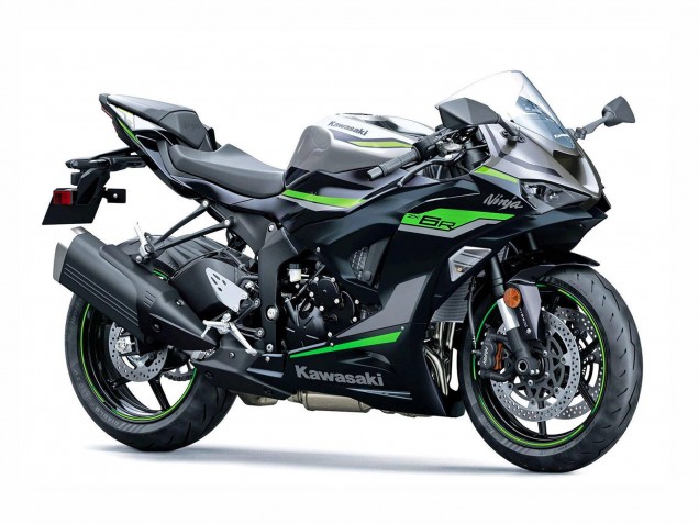 2023-2026 Kawasaki ZX6R Motorcycle Fairings - Black Grey Green Ninja Canada