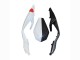 2023-2026 Kawasaki ZX6R Motorcycle Fairings - Black White with Flower Canada