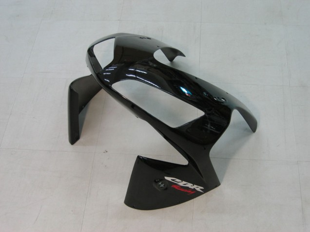 2003-2004 Honda CBR600RR Motorcycle Fairings - Glossy Black Red Decals Canada