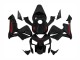 2003-2004 Honda CBR600RR Motorcycle Fairings - Glossy Black Red Decals Canada