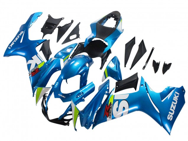 2011-2024 Suzuki GSXR 600 / GSXR 750 Motorcycle Fairings - Light Blue Green White Red Canada
