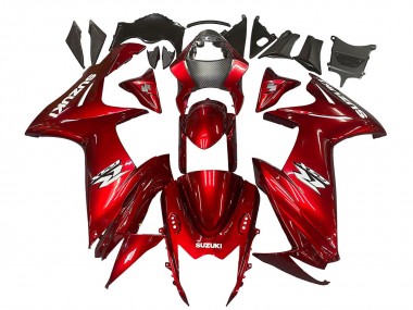 Shop 2011-2024 Suzuki GSXR 600 / GSXR 750 Motorcycle Fairings - Red White Decal Canada