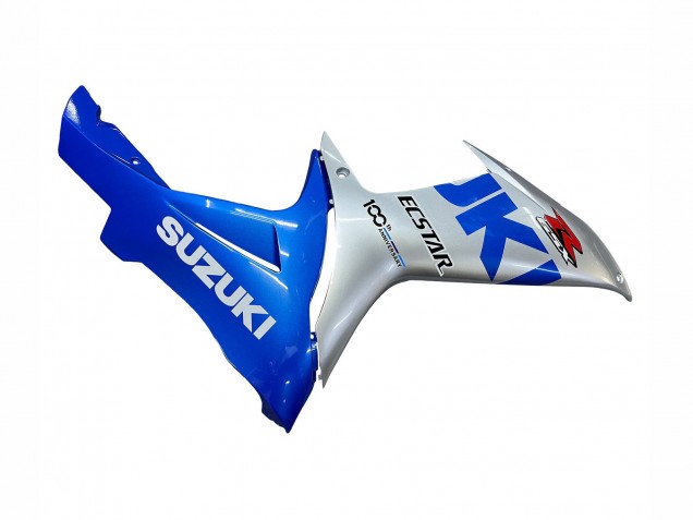 2011-2024 Suzuki GSXR 600 / GSXR 750 Motorcycle Fairings - Blue Silver Ecstar Canada