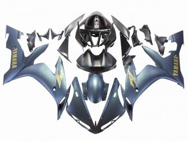 Shop 2004-2006 Yamaha YZF 1000 R1 Motorcycle Fairings - Dark Blue Gold Decals Canada