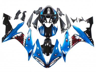 Shop 2004-2006 Yamaha YZF 1000 R1 Motorcycle Fairings - Blue Black Red White Shark Canada