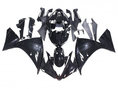 Shop 2012-2014 Yamaha YZF 1000 R1 Motorcycle Fairings - Glossy Black Canada