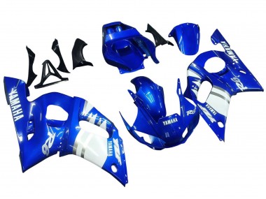 Shop 1998-2002 Yamaha YZF 600 R6 Motorcycle Fairings - Blue White Canada