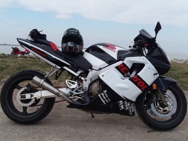 Shop 2004-2007 Honda CBR600 F4i Motorcycle Fairings - White Glossy Black Red Repsol Canada