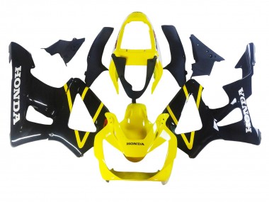 Shop 2000-2001 Honda CBR900RR 929 Motorcycle Fairings - Yellow Glossy Black Canada