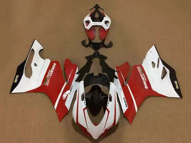 Shop 2011-2014 Ducati Panigale 899 Motorcycle Fairings - White Red Black Canada