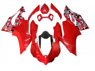 Shop 2011-2014 Ducati Panigale 899/1199 Motorcycle Fairing - Red Grey Black Canada