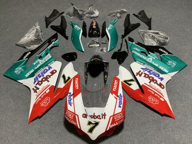Shop 2011-2014 Ducati Panigale 899/1199 Motorcycle Fairings - White Red Green Glossy Black Avis Valsir 7 Canada