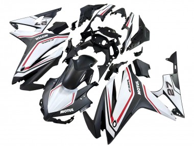 Shop 2016-2018 Honda CBR500R Motorcycle Fairings - White Red Matte Black Canada