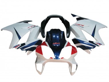 Shop 2002-2013 Honda VFR 800 Motorcycle Fairings - White Red Dark Blue HRC Canada