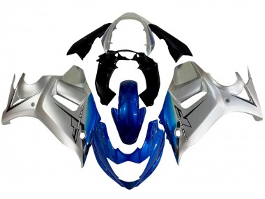 Shop 2008-2013 Suzuki GSX650F Motorcycle Fairings - Silver Blue Canada