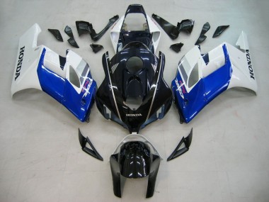 Shop 2004-2005 Honda CBR1000RR Motorcycle Fairings - White Blue Glossy Black Fireblade Canada