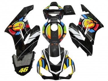 Shop 2004-2005 Honda CBR1000RR Motorcycle Fairings - Yellow Blue Red Glossy Black Color Wheel 46 Canada