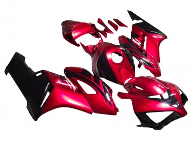 Shop 2004-2005 Honda CBR1000RR Motorcycle Fairings - Red Glossy Black Stripe Canada