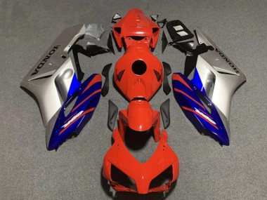 Shop 2004-2005 Honda CBR1000RR Motorcycle Fairings - Silver Blue Red Stripe Canada
