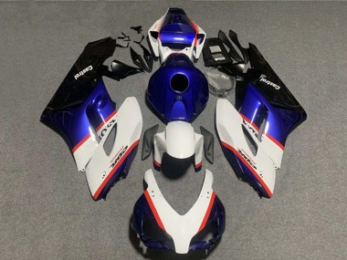 Shop 2004-2005 Honda CBR1000RR Motorcycle Fairings - White Blue Red Castrol Canada
