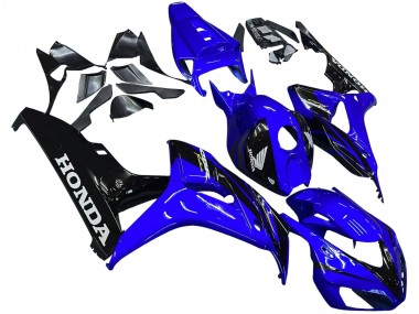 Shop 2006-2007 Honda CBR1000RR Motorcycle Fairings - Blue Glossy Black Canada