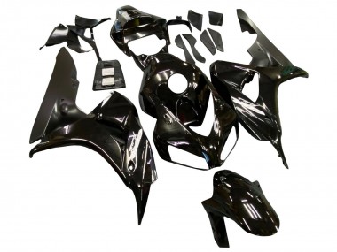 Shop 2006-2007 Honda CBR1000RR Motorcycle Fairings - Glossy Black Matte Black Canada