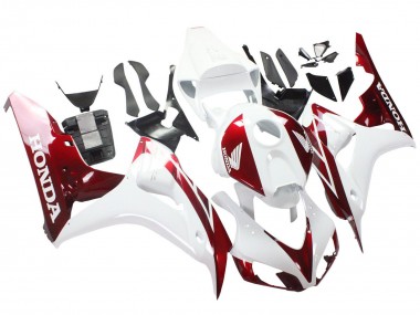 Shop 2006-2007 Honda CBR1000RR Motorcycle Fairings - White Red Canada