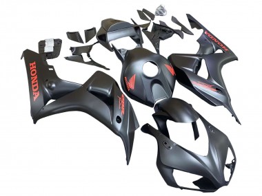 Shop 2006-2007 Honda CBR1000RR Motorcycle Fairings - Matte Black Red Decals Canada