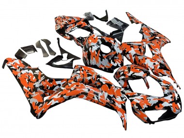 Shop 2006-2007 Honda CBR1000RR Motorcycle Fairings - Black Orange Silver Camouflage Canada