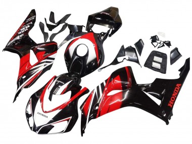Shop 2006-2007 Honda CBR1000RR Motorcycle Fairings - Red Glossy Black Canada