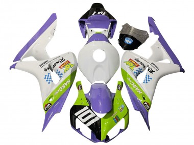 Shop 2006-2007 Honda CBR1000RR Motorcycle Fairings - White Purple Green Glossy Black Canada