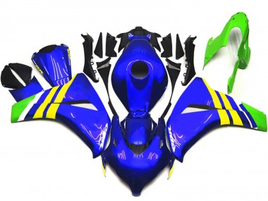 Shop 2008-2011 Honda CBR1000RR Motorcycle Fairings - Blue Yellow White Green Canada