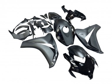Shop 2008-2011 Honda CBR1000RR Motorcycle Fairings - Grey Glossy Black Canada