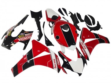 Shop 2008-2011 Honda CBR1000RR Motorcycle Fairings - Red White Glossy Black Racing Canada