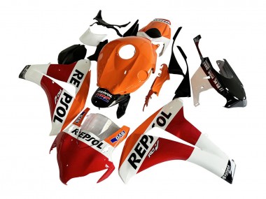 Shop 2008-2011 Honda CBR1000RR Motorcycle Fairing - Orange White Red Glossy Black Repsol HRC Canada