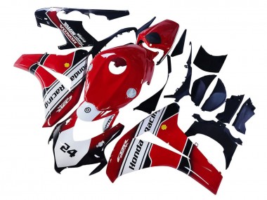 Shop 2008-2011 Honda CBR1000RR Motorcycle Fairings - White Red Glossy Black Racing 24 Canada