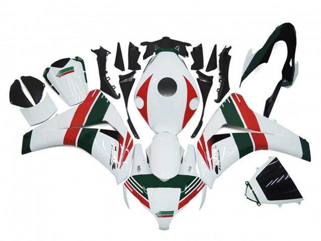 2008-2011 Honda CBR1000RR Motorcycle Fairings - White Red Dark Green Canada