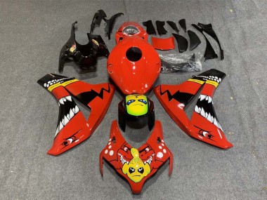 Shop 2008-2011 Honda CBR1000RR Motorcycle Fairings - Red Yellow Glossy Black Shark Canada