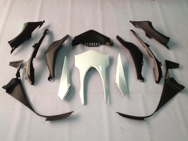 2012-2016 Honda CBR1000RR Motorcycle Fairings - White Glossy Black Rizoma Playboy Canada