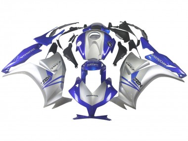 Shop 2012-2016 Honda CBR1000RR Motorcycle Fairings - Silver Blue HRC Canada