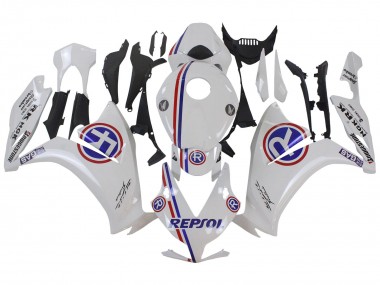 Shop 2012-2016 Honda CBR1000RR Motorcycle Fairings - White Blue Red Repsol Canada