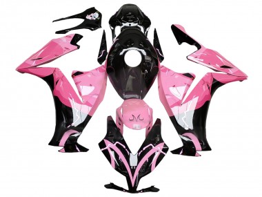 Shop 2012-2016 Honda CBR1000RR Motorcycle Fairings - Pink Glossy Black Canada