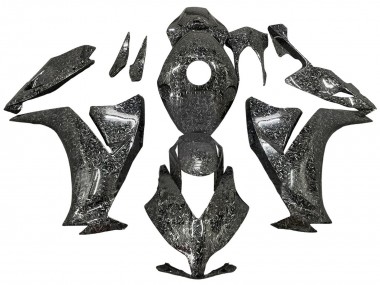 Shop 2012-2016 Honda CBR1000RR Motorcycle Fairings - Black Forged Carbon Fiber Canada