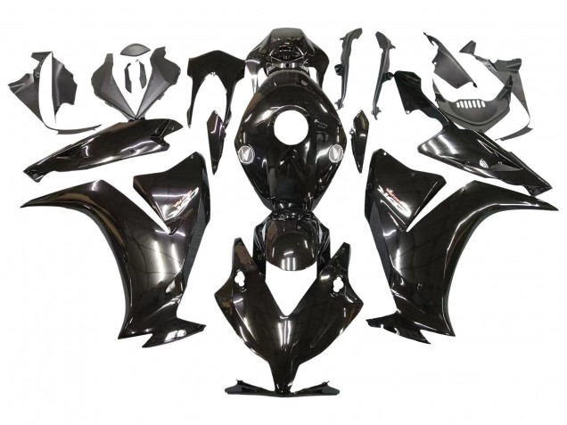 2012-2016 Honda CBR1000RR Motorcycle Fairings - Glossy Black Canada