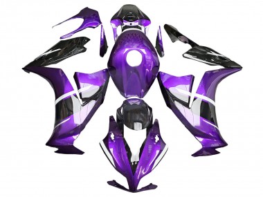 Shop 2012-2016 Honda CBR1000RR Motorcycle Fairing - Purple Glossy Black Canada