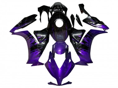 Shop 2012-2016 Honda CBR1000RR Motorcycle Fairings - Purple Glossy Black Canada