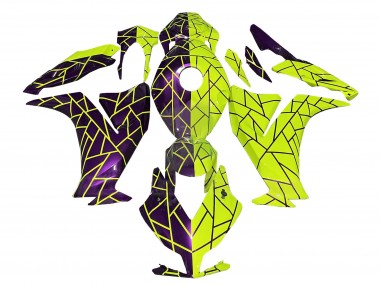 Shop 2012-2016 Honda CBR1000RR Motorcycle Fairings - Purple Yellow Canada