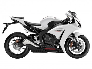 Shop 2012-2016 Honda CBR1000RR Motorcycle Fairings - White Matte Black Canada